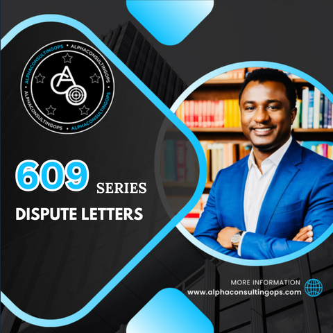 609 SERIES DISPUTE LETTERS